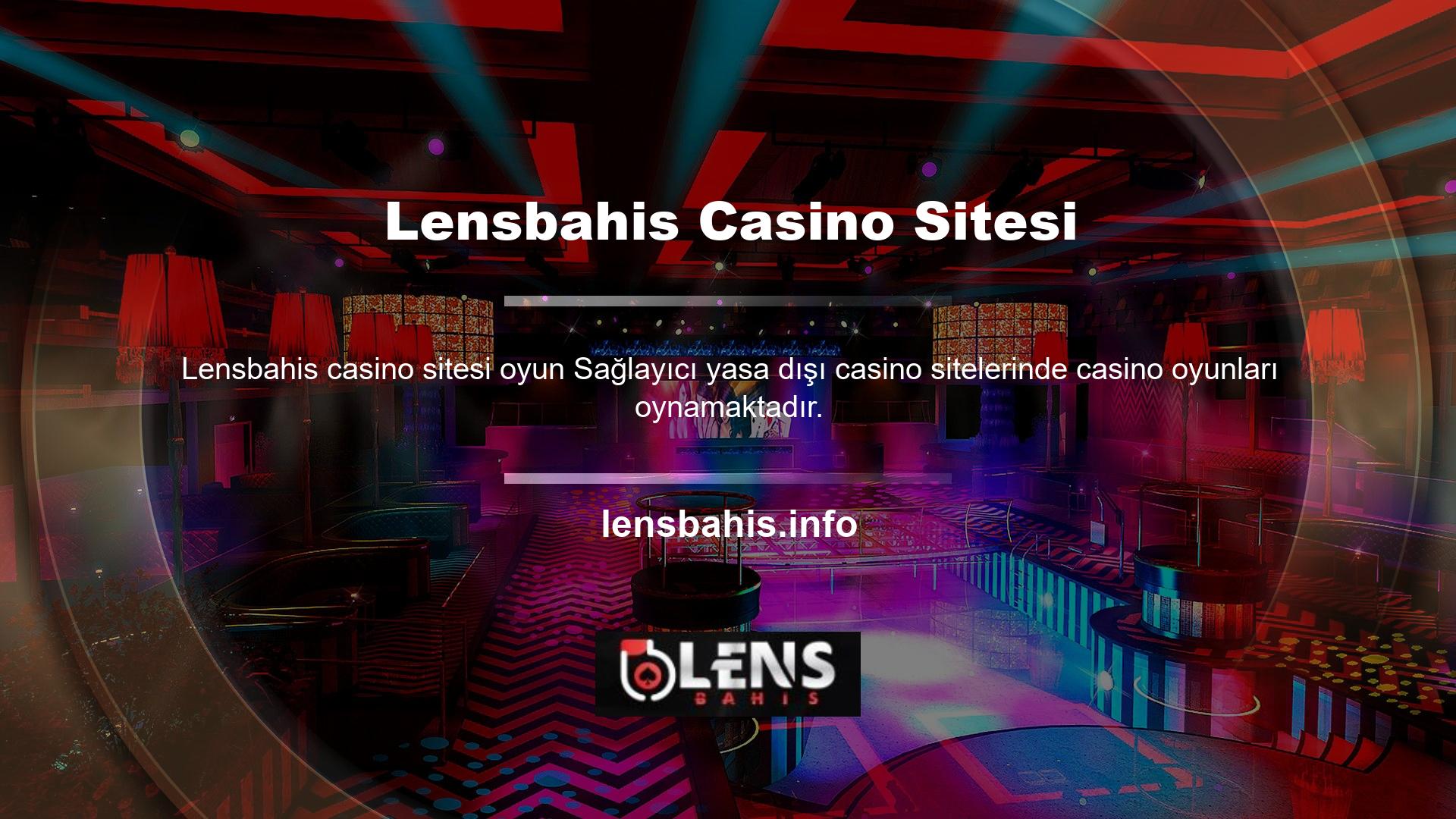 Bu oyun sağlayıcı Lensbahis casino sitesini araştırdığımızda onlarca oyun sağlayıcının bulunduğunu gördük